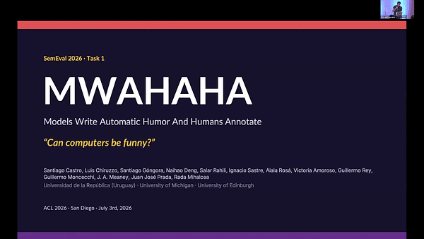 SemEval-2026 Task 1: MWAHAHA, Models Write Automatic Humor And Humans Annotate