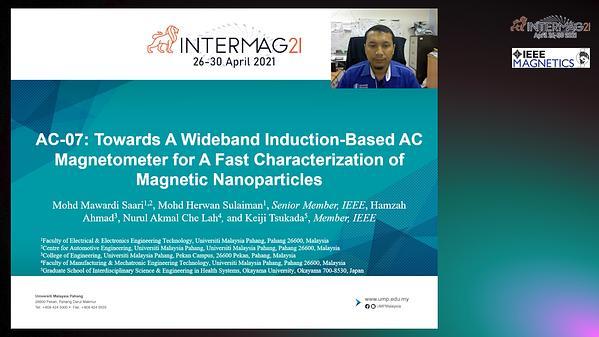 Towards A Wideband Induction-Based AC Magnetometer for A Fast Characterization of Magnetic Nanoparticles.