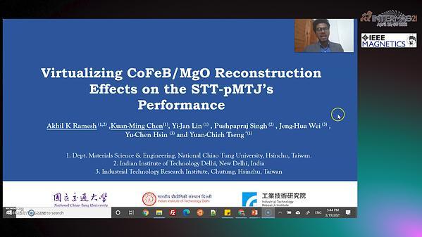 Virtualizing CoFeB/MgO Reconstruction Effects on the STT-pMTJ's Performance