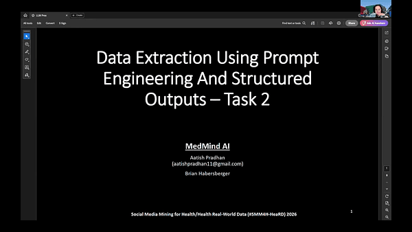 MedMind AI at #SMM4H-HeaRD 2026: Data Extraction and Generation Using Prompt Engineering and Structured Outputs (Tasks 1–6)