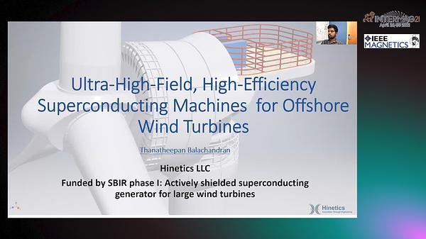  Ultra High-Field, High-Efficiency Superconducting Machines for Offshore Wind Turbines