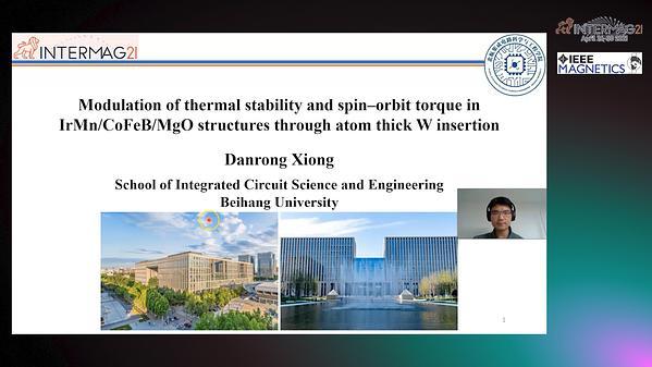  Modulation of thermal stability and spin-orbit torque in IrMn/CoFeB/MgO structures through atom thick W insertion