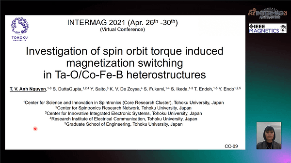  Spin-orbit torque in naturally oxidized Ta-O/Co-Fe-B/Mg-O/Ta structures