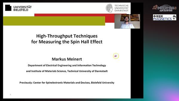  High-throughput techniques for measuring the spin Hall effect