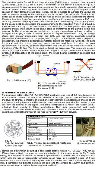  Influence of the Earth’s magnetic field on the diagnosis of steel rope with the use of MFAM Technology