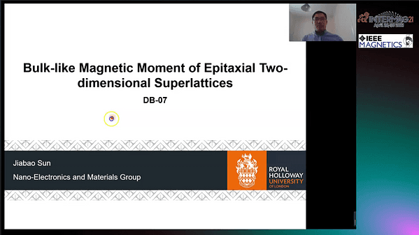  Bulk-like Magnetic Moments in Epitaxial Two-dimensional Superlattices