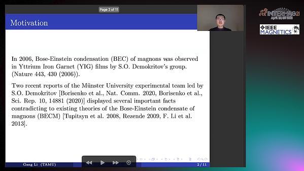  Stationary state of Bose-Einstein condensate of magnons: theory and experiment