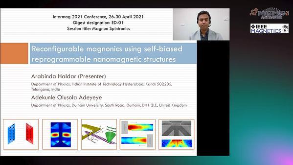  Reconfigurable magnonics using self-biased reprogrammable nanomagnetic structures INVITED