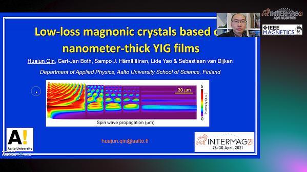  Low-loss magnonic crystals based on nanometer-thick YIG films