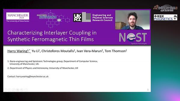  Characterizing Interlayer Coupling in Synthetic Ferromagnetic Thin Films