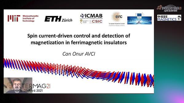  Spin current-driven control and detection of magnetization in ferrimagnetic insulators INVITED
