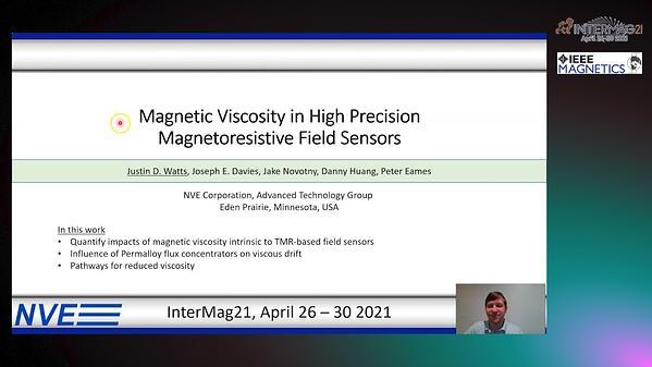  Magnetic Viscosity in High Precision Magnetoresistive Field Sensors