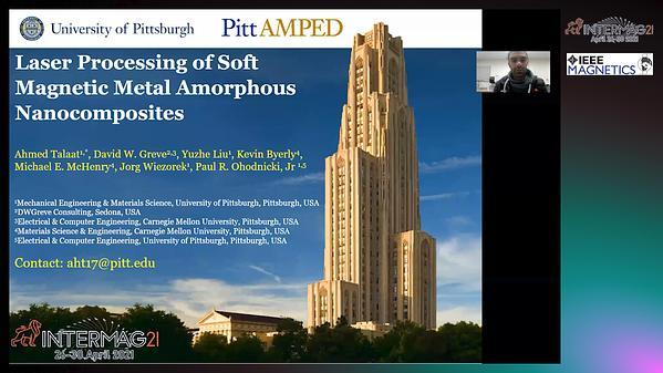  Laser Processing of Soft Magnetic Metal Amorphous Nanocomposites