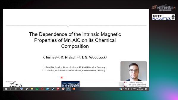  The Dependence of the Intrinsic Magnetic Properties of Mn3AlC on its Chemical Composition