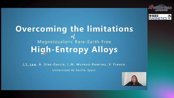  Overcoming the Limitations of Magnetocaloric Rare-Earth-Free High-Entropy Alloys INVITED