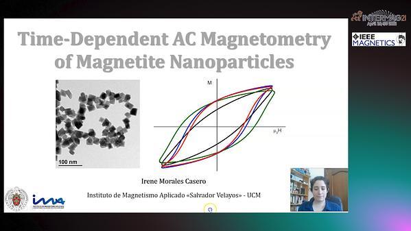  Time-Dependent AC Magnetometry of Magnetite Nanoparticles in the Monodomain-Multidomain Limit