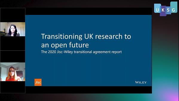Transitioning UK research to an open future
