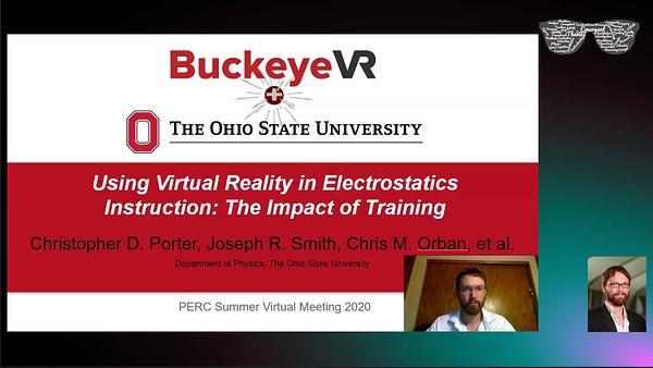 Using Virtual Reality in Electrostatics Instruction: The Impact of Training