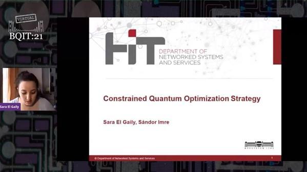 Constrained Quantum Optimization Strategy