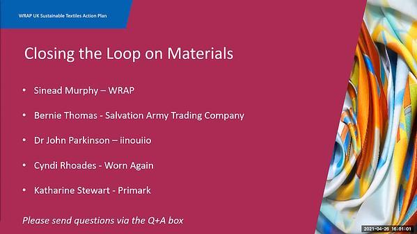 Closing the Loop on materials