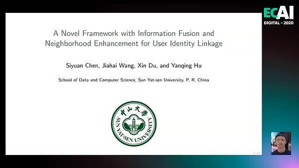 A Novel Framework with Information Fusion and Neighborhood Enhancement for User Identity Linkage