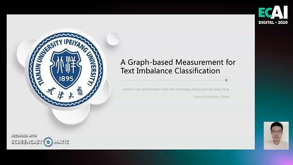 A Graph-based Measurement for Text Imbalance Classiﬁcation