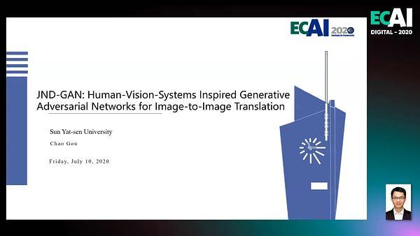 JND-GAN: Human-Vision-Systems Inspired Generative Adversarial Networks for Image-to-Image Translation