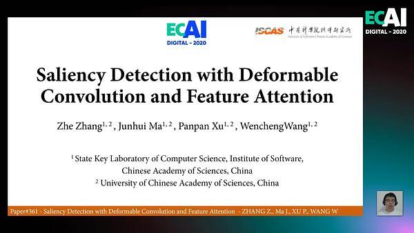 Saliency Detection with Deformable Convolution and Feature Attention