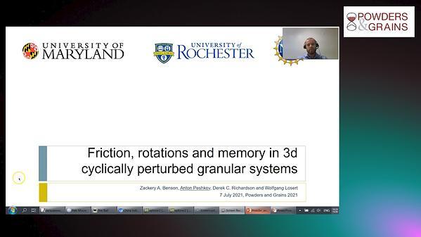 Effects of interparticle friction on the response of 3D cyclically compressed granular material