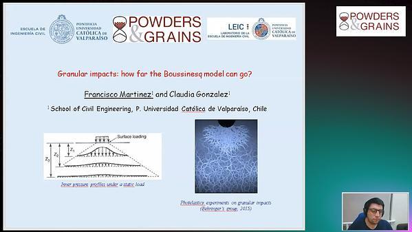 Granular impacts: how far the Boussinesq model can go?