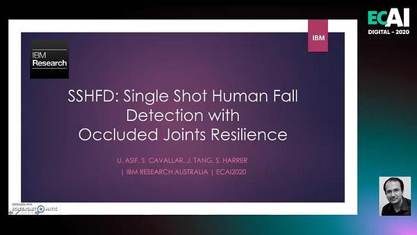 SSHFD: Single Shot Human Fall Detection with Occluded Joints Resilience