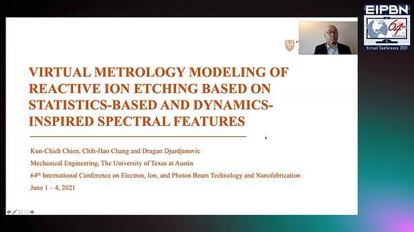 VM Modeling of Reactive Ion Etching Based on Statistics-Based and Dynamics-Inspired Spectral Features