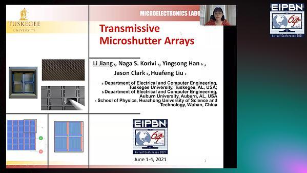 Transmissive Microshutter Arrays