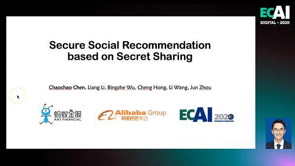 Secure Social Recommendation based on Secret Sharing