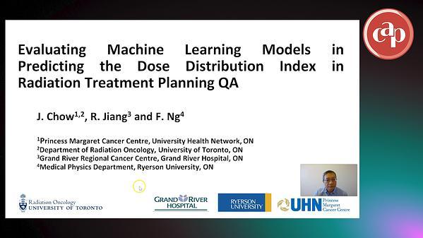 Evaluating Machine Learning Models in Predicting the Dose Distribution Index in Radiation Treatment Planning QA
