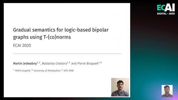 Gradual semantics for logic-based bipolar graphs using T-(co)norms