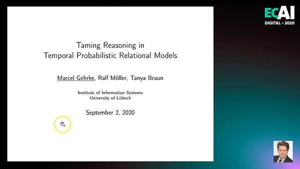 Taming Reasoning in Temporal Probabilistic Relational Models