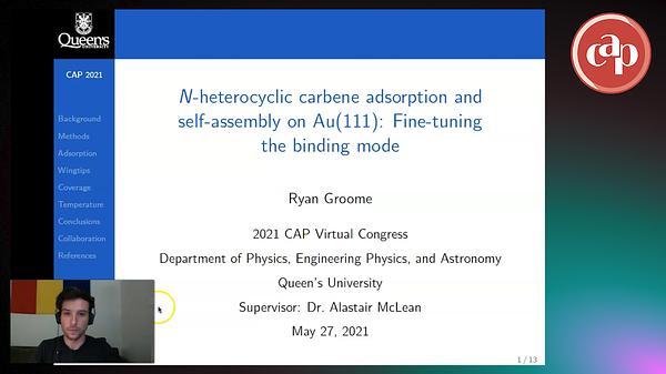 N-heterocyclic carbene adsorption and self-assembly on Au(111): Fine-tuning the binding mode