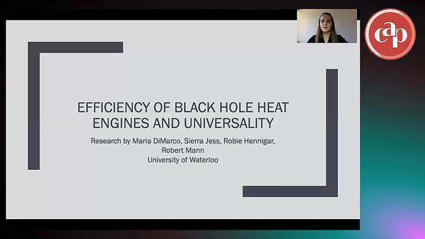 Efficiency of Black Hole Heat Engines and Universality