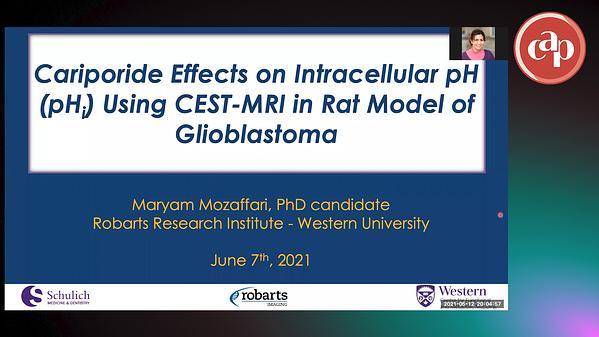 Cariporide Effects on Intracellular pH (pHi) Using CEST-MRI in Rat Model of Glioblastoma
