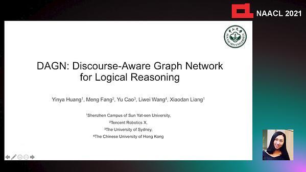 DAGN: Discourse-Aware Graph Network for Logical Reasoning
