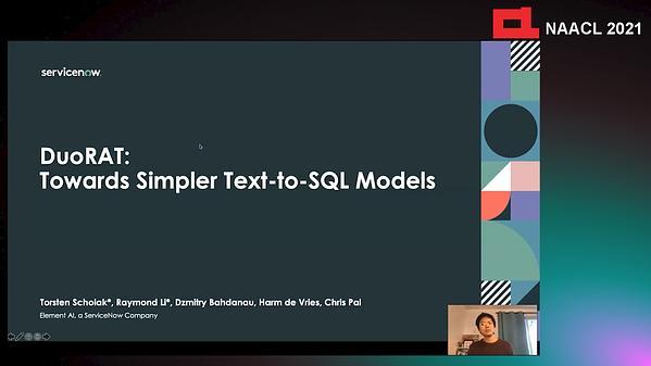 DuoRAT: Towards Simpler Text-to-SQL Models