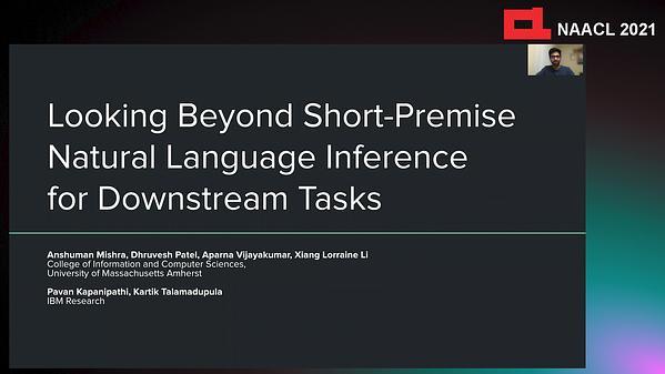 Looking Beyond Sentence-Level Natural Language Inference for Question Answering and Text Summarization