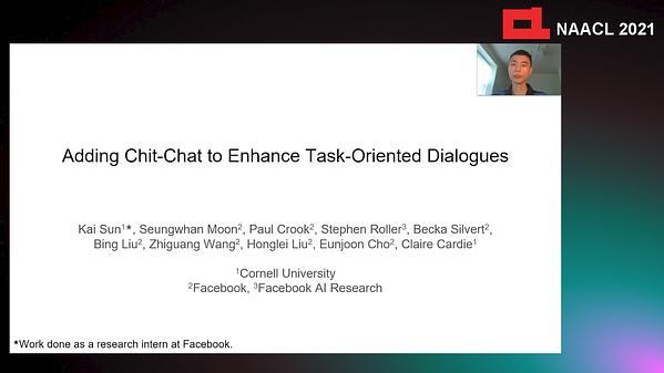 Adding Chit-Chat to Enhance Task-Oriented Dialogues