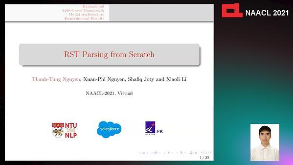 RST Parsing from Scratch