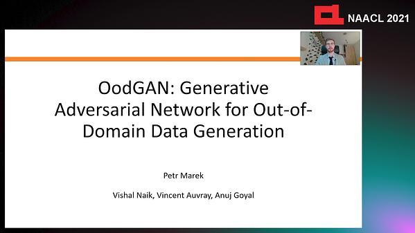 OodGAN: Generative Adversarial Network for Out-of-Domain Data Generation