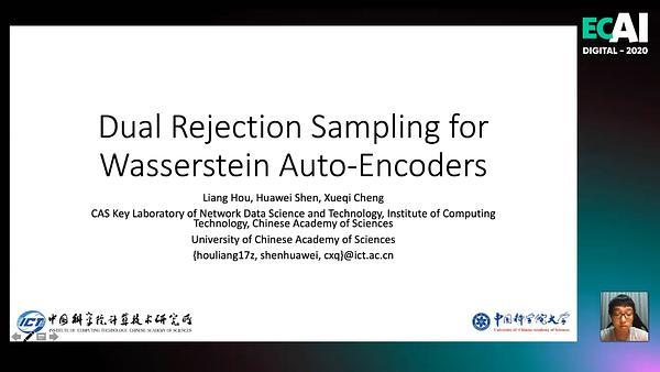 Dual Rejection Sampling for Wasserstein Auto-Encoders