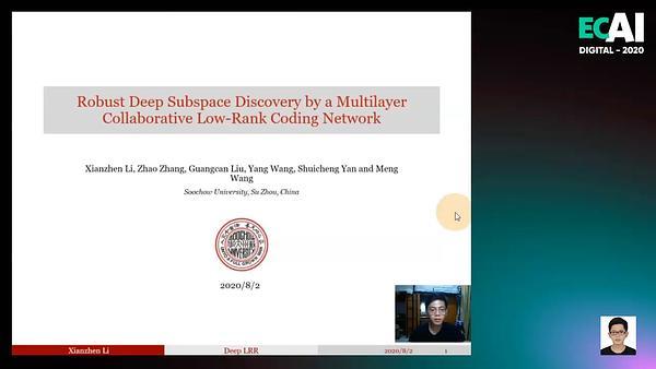 Robust Deep Subspace Discovery by a Multilayer Collaborative Low-Rank Coding Network