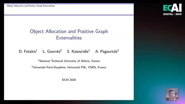 Object Allocation and Positive Graph Externalities