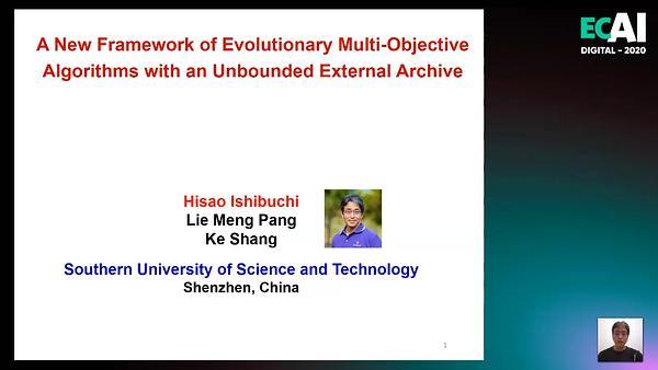 A New Framework of Evolutionary Multi-Objective Algorithms with an Unbounded External Archive